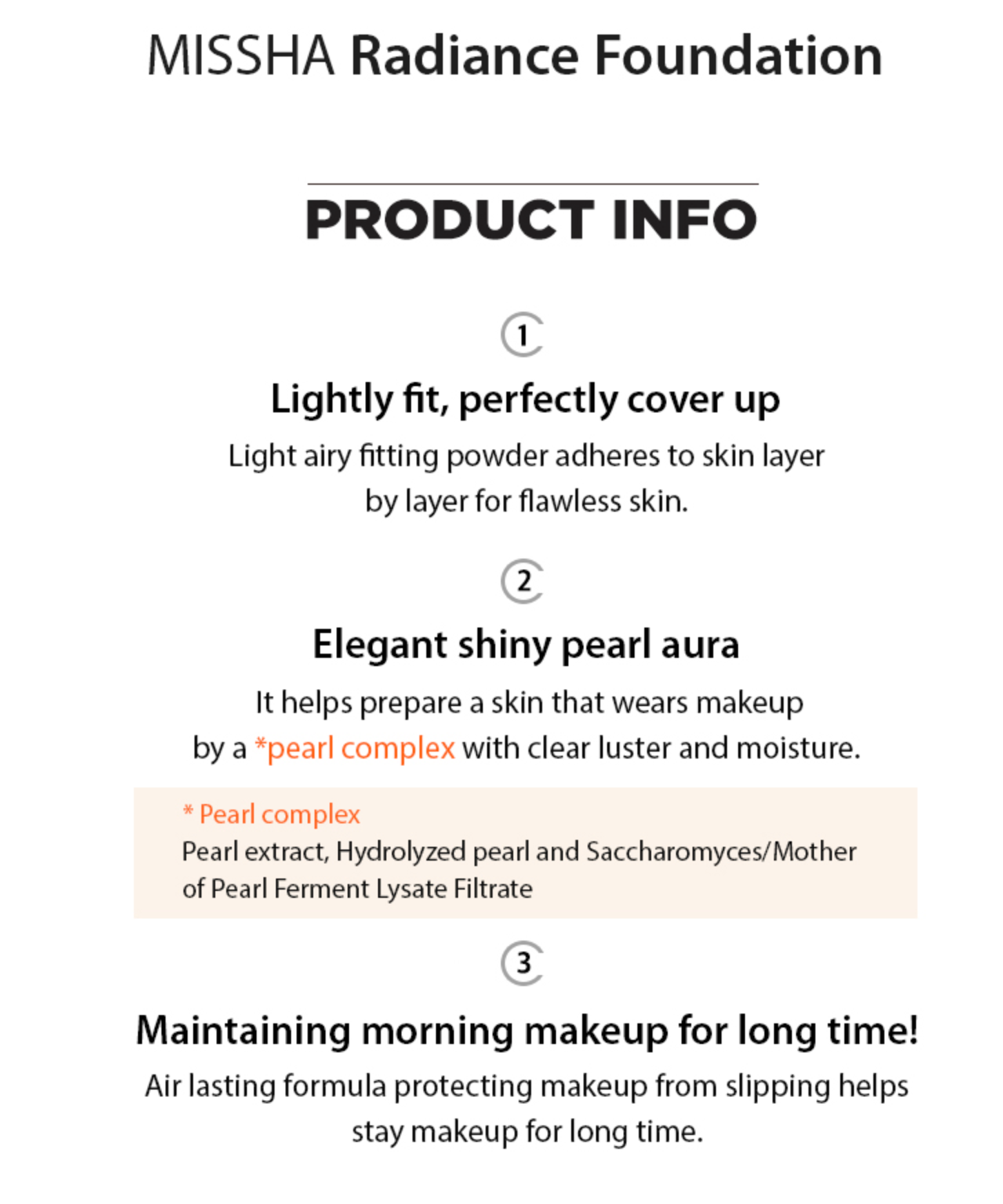 Radiance Foundation SPF20/PA++ #Vanilla