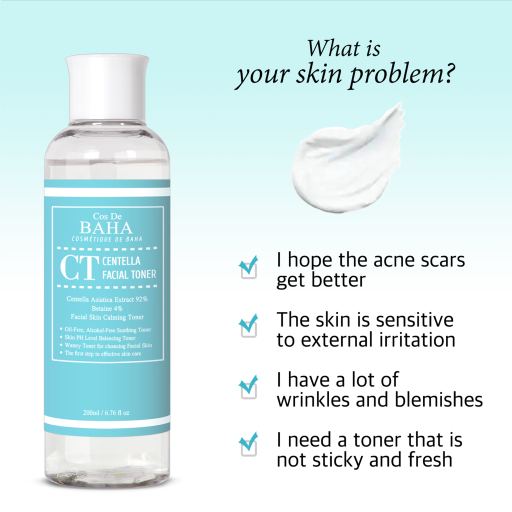 Centella Asiatica Recovery Toner Age Spots & Reducing Wrinkles (CT)