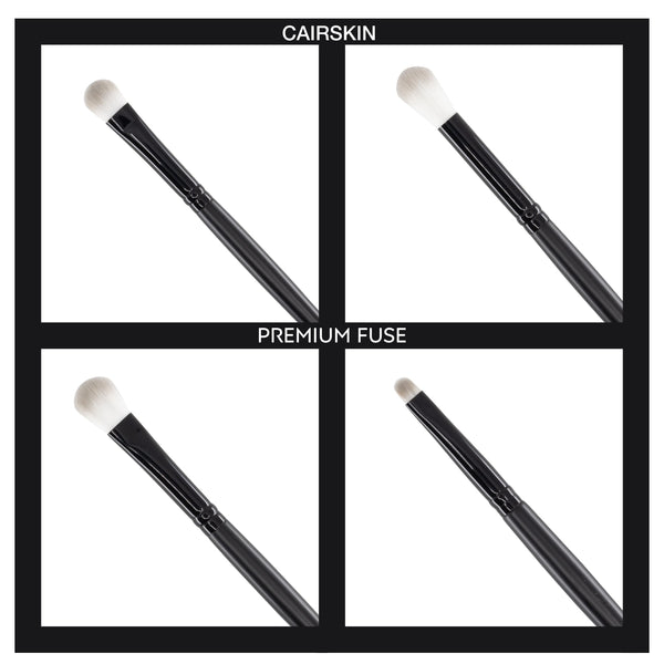 CAIRSKIN Premium Fuse The Basics 9 Professional Eye Brushes Set