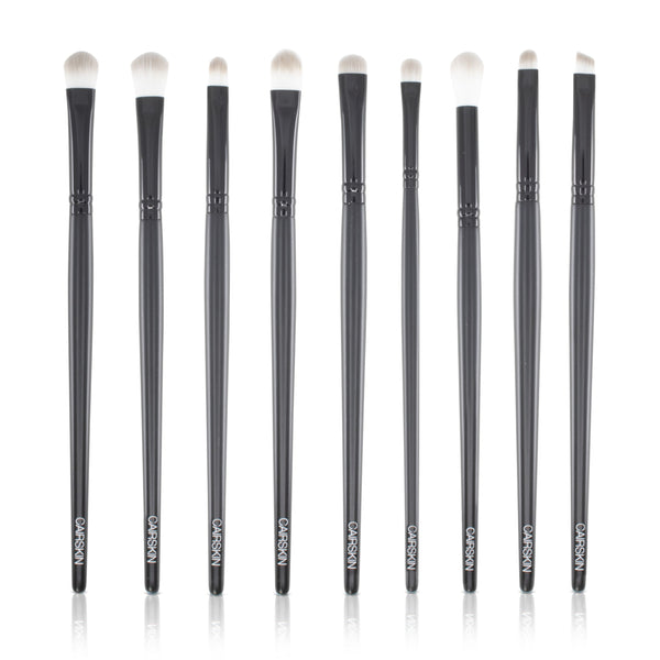 CAIRSKIN Premium Fuse The Basics 9 Professional Eye Brushes Set